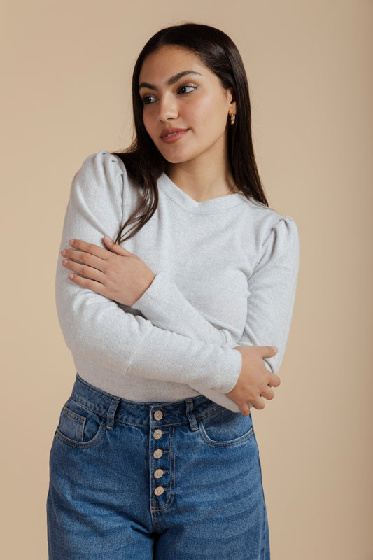 Babylock Ribbed Long Sleeve Top